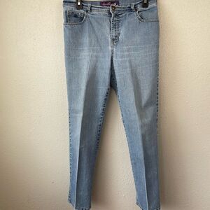 Gloria Vanderbilt Denim Blue Jeans Size 12P EUC